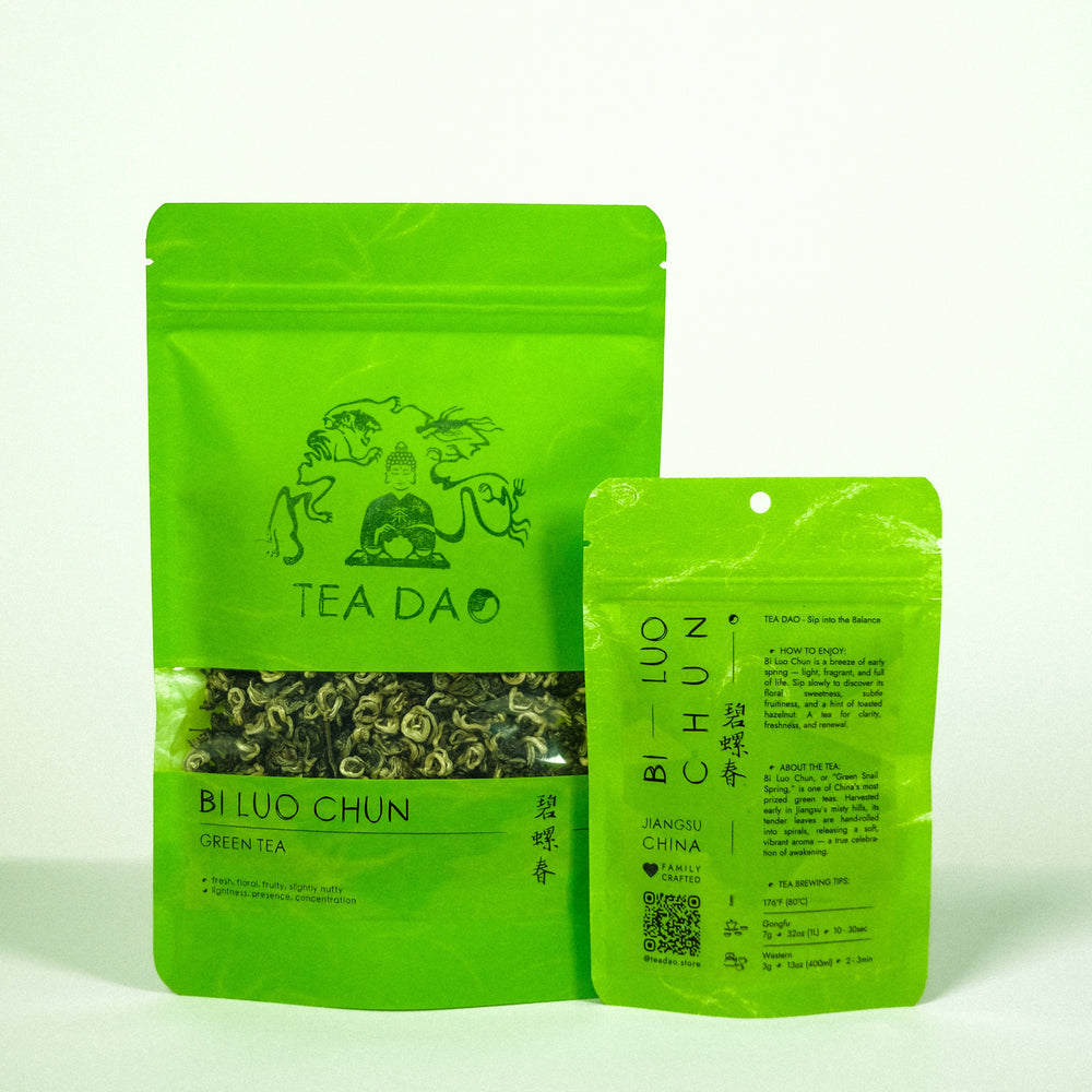 Premium Biluochun Green Tea – The Delicate Green Spiral of Spring