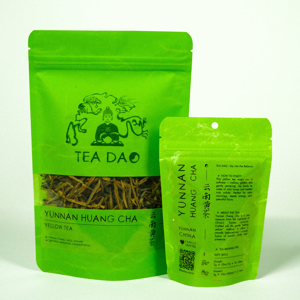 Premium Yunnan Yellow Tea – Rare & Elegant Golden Delight